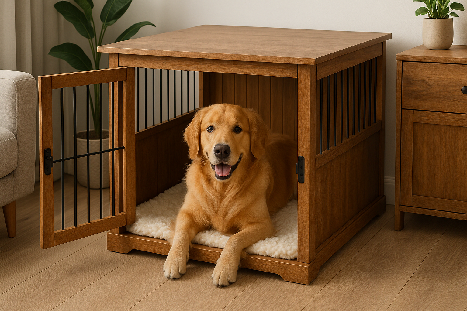 Cage chien intérieur Image