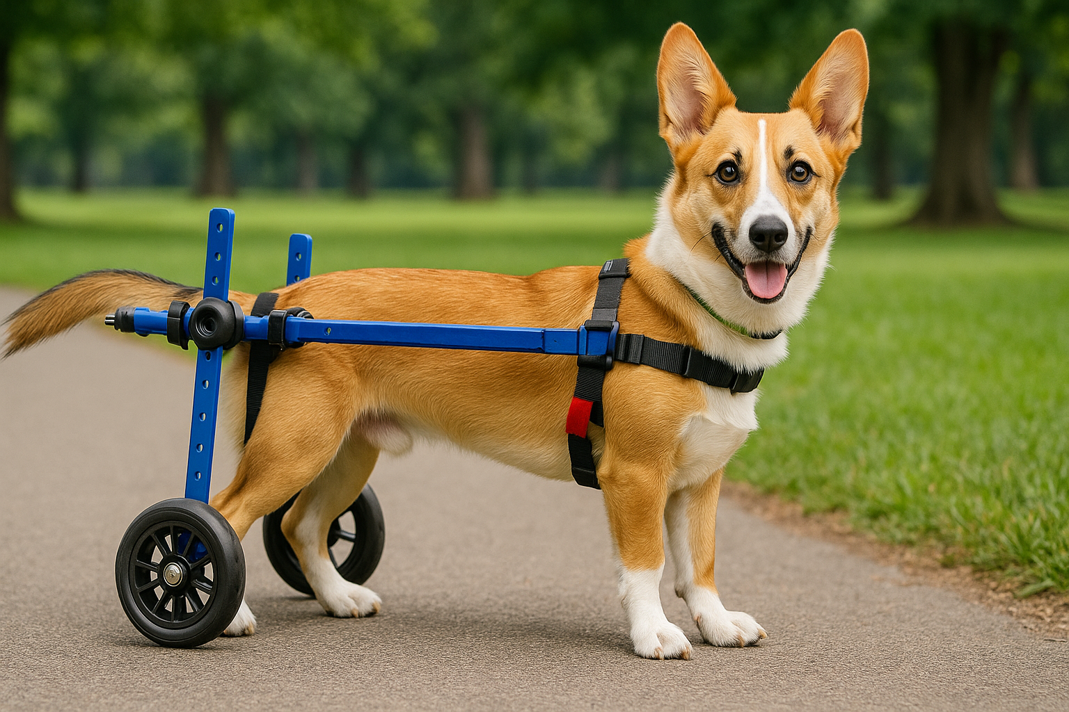 Chariot chien Image