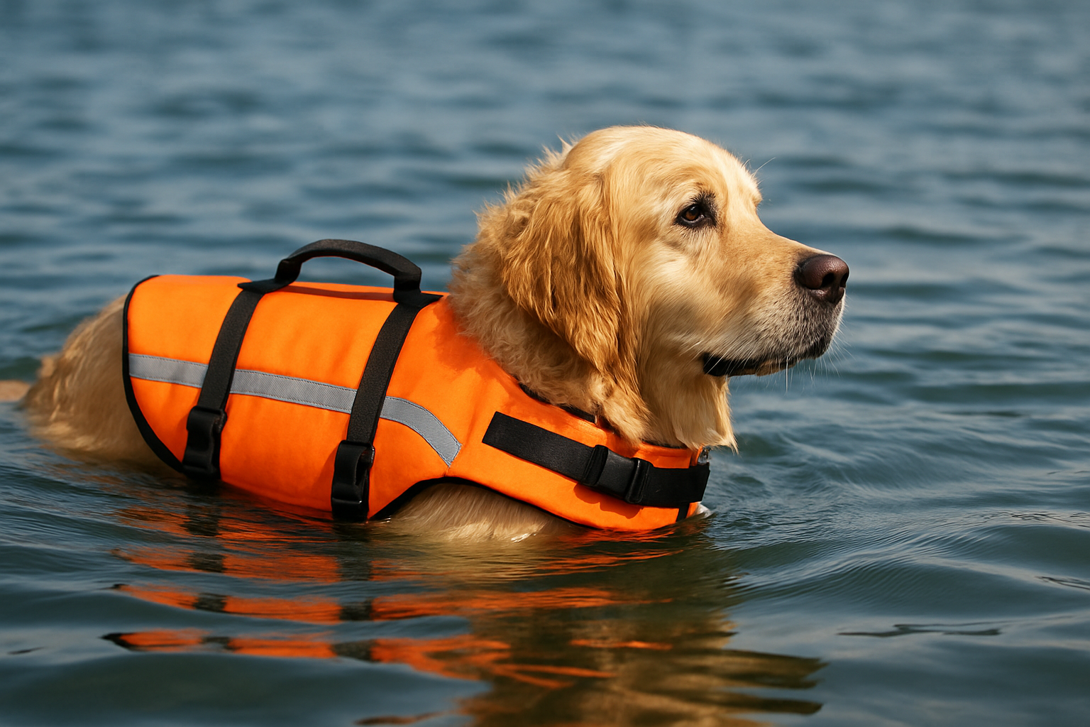 Gilet de sauvetage chien Image