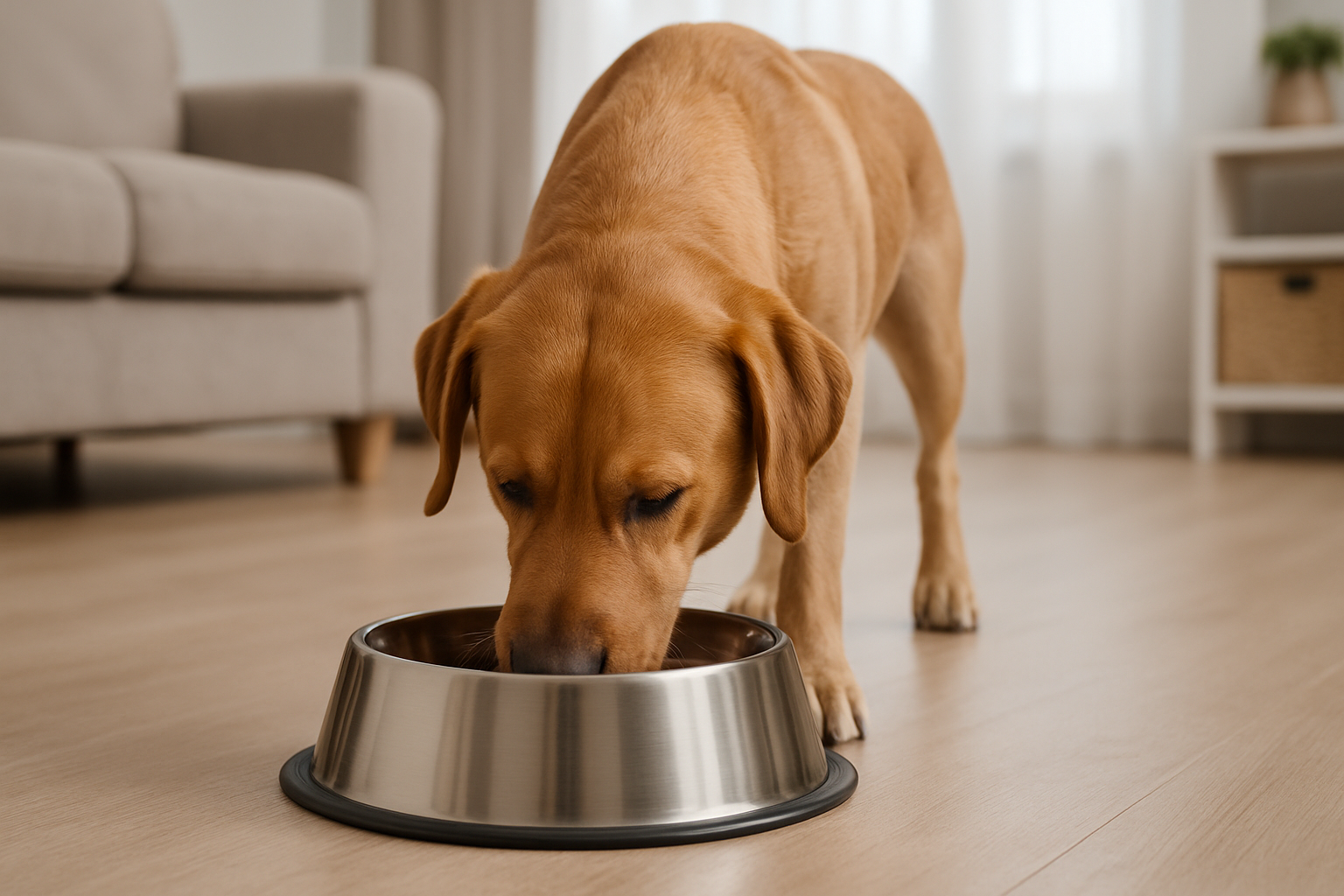 Gamelle en inox pour chien Image