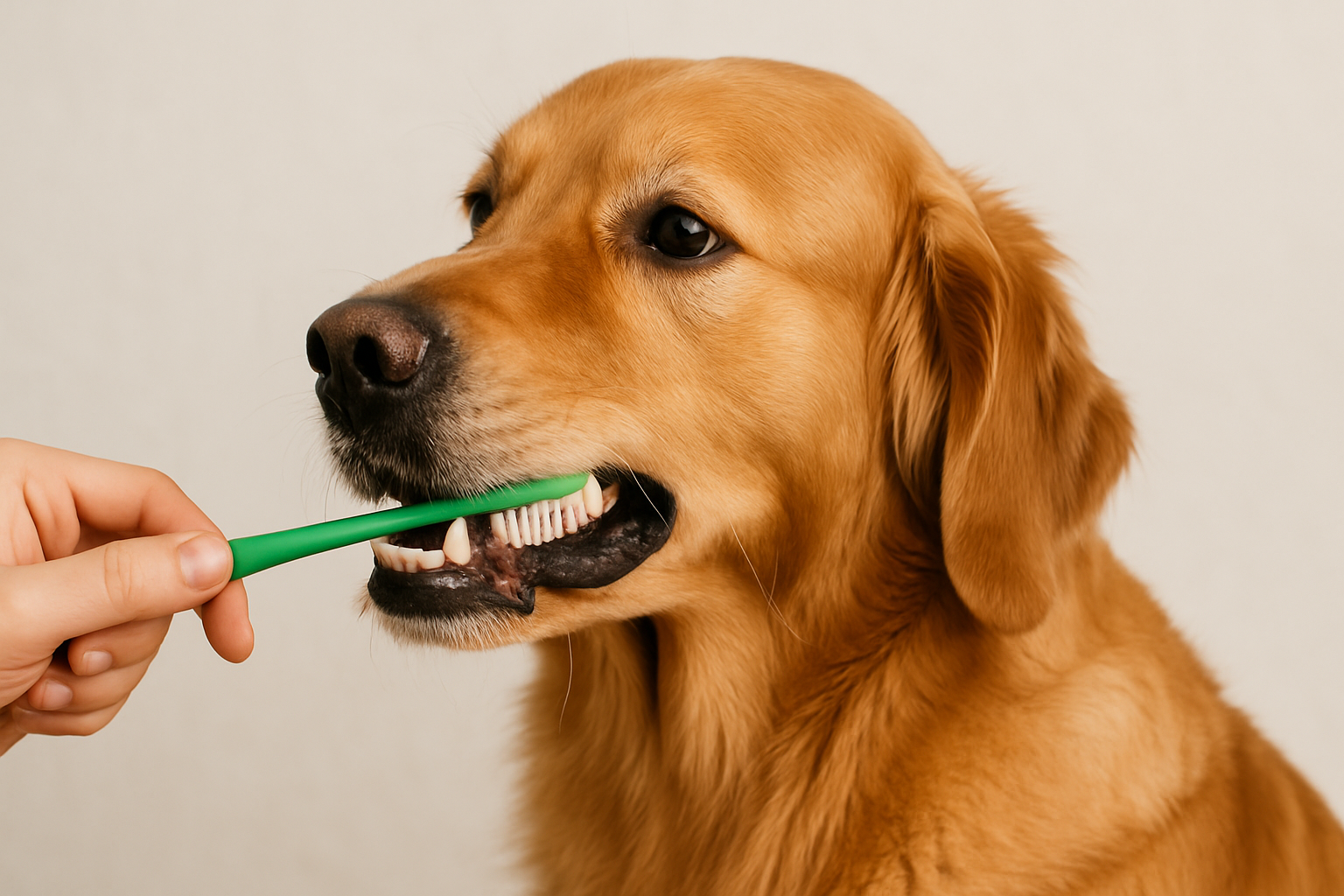 Brosse à dent pour chien Image