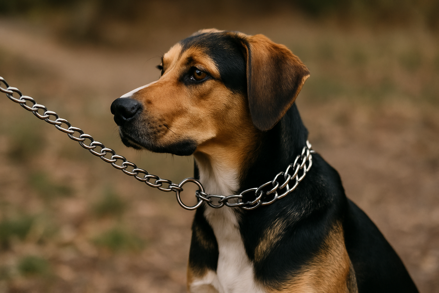 Collier étrangleur chien Image