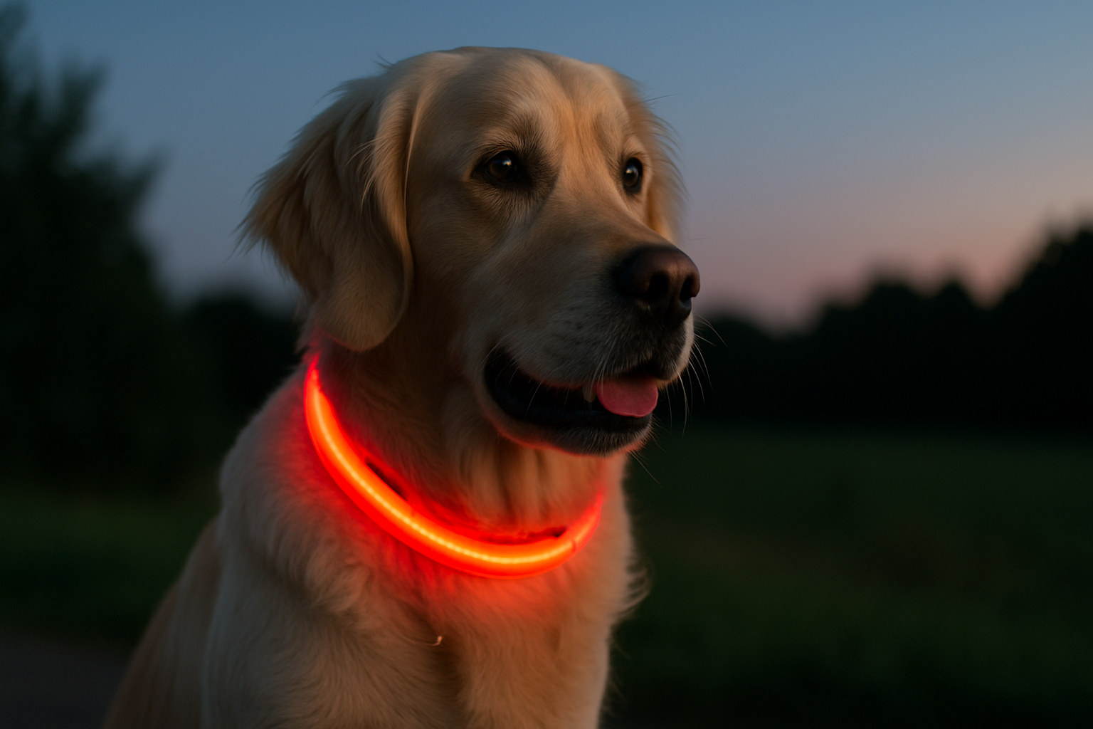 Colliers lumineux pour chiens Image