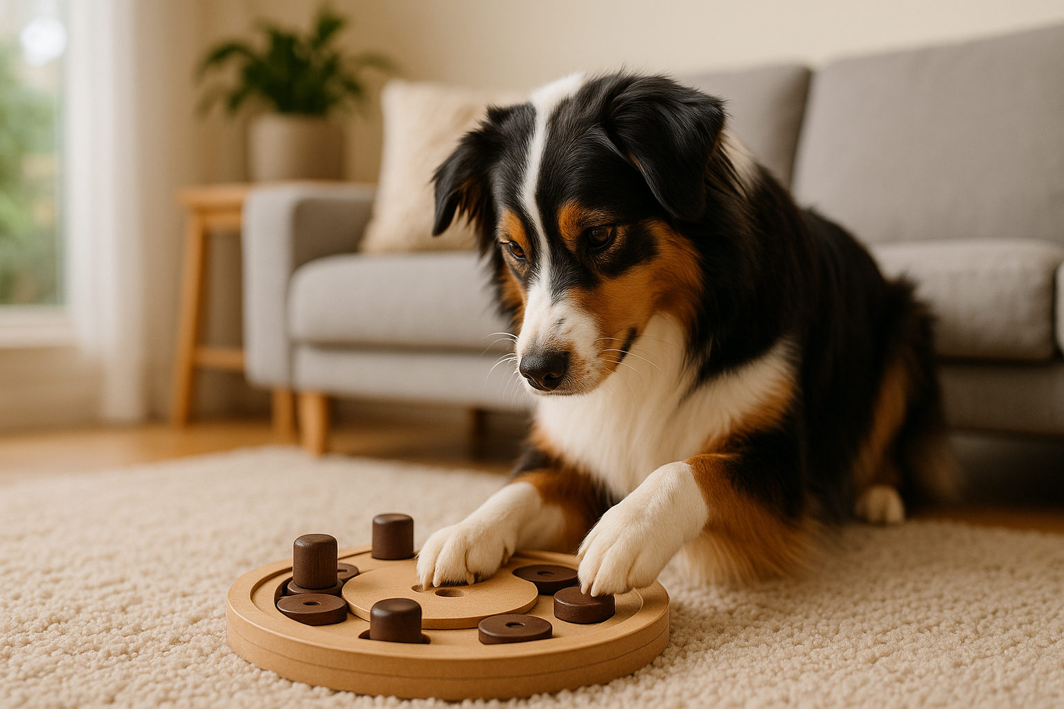 Jeu intelligence chien Image