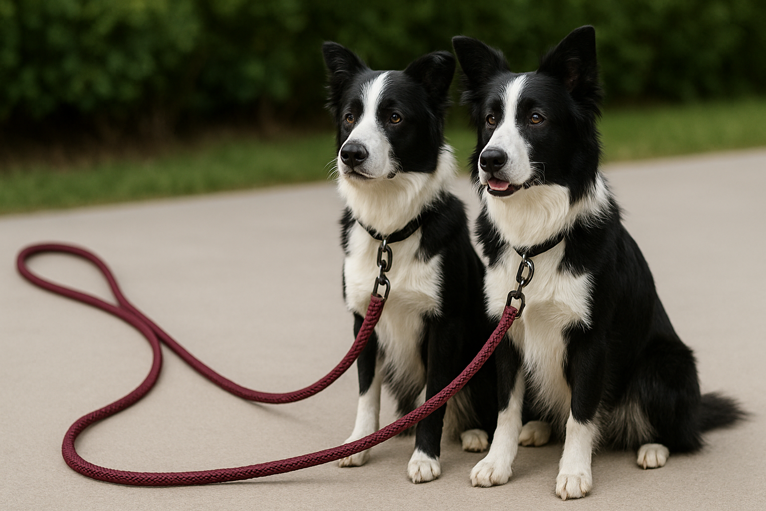 Laisse double pour chien Image