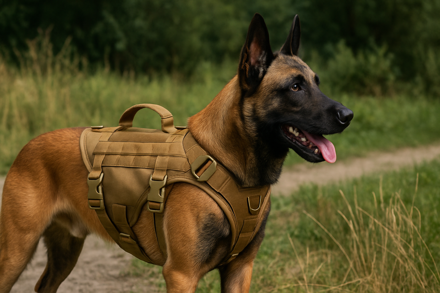 Harnais Militaire chien Image