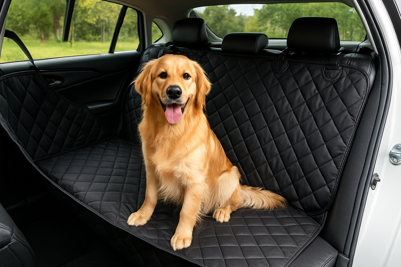 Protège siège voiture pour chien Image
