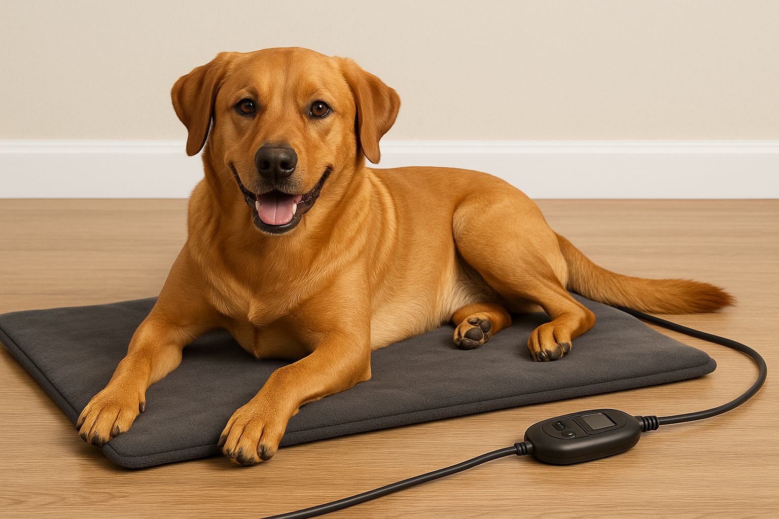 Tapis chauffant chien Image